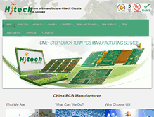 Tablet Screenshot of hitechcircuits.com